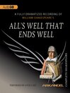 Imagen de portada para All's Well That Ends Well